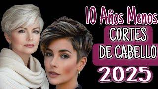 CORTES de CABELLO CORTO MODERNOS en TENDENCIA DE MODA 2025| Renueva tu imagen con  estos CORTES