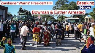 Zambians “Warns” President HH; Gives' It Straight to Him; Work On This Before It’s Too Late "Watch"