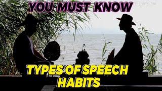 Various speech habits | Learn speech habits Vocabulary | English Learning | Simplyinfo