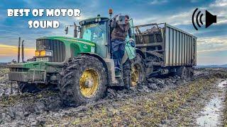 Best of Motor Sound 2020  | Pure Sound | POWER | John Deere, Rába, MTZ, MB-TRAC, Case IH, Claas