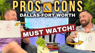 INSIDERS Take on LIVING in Dallas Fort Worth | Pros and Cons