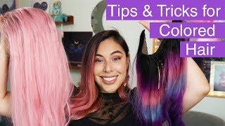 Hair Dying Tips, Tricks and Alternatives // Tiffyquake