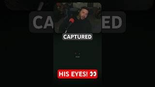 LOOK AT HIS EYES! #captured #gaming #funny #fyp #twitchstreamer #horrorgaming #wtf #jumpscare