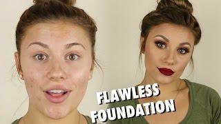 Flawless Full Coverage Foundation Routine  |  Tutorial