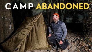 I HAD TO ABANDON CAMP! Paddling at Night to Escape High Winds and Rain