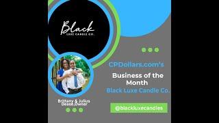 November Business Highlight of the Month Black Luxe Candle Co.