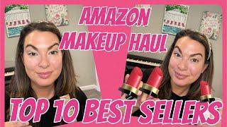 top 10 best selling makeup products on Amazon - February 2024 edition #amazonfinds #amazonmakeuphaul