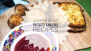 3 Different Potato Snacks Recipes With Eat Repeat by Naila 3 Different Potato Pakora Recipes