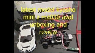 #miniz #kyosho New Kyosho awd review  Mini z ma030 evo unboxing and drift test part 1