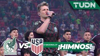 ¡RETUMBAN LOS HIMNOS! El Akron es una fiesta | México vs USA | Amistoso Internacional | TUDN