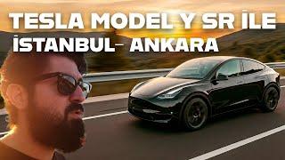 Şarj Kaygısı Olmadan Tesla Model Y SR ile İstanbul'dan Ankara'ya Vlog