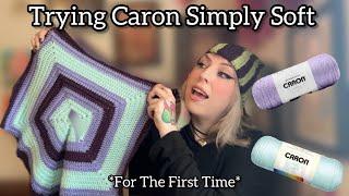 Caron Simply Soft Review | Trying Caron Simply Soft For The First Time