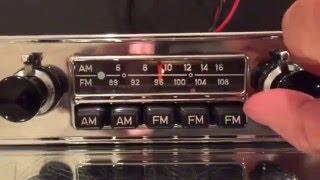 Chromelondon.com BLAUPUNKT FRANKFURT USA VERSION VINTAGE CHROME RADIO WITH MP3 and WARRANTY