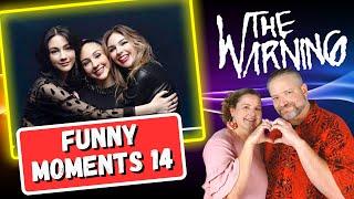 First Time Reaction to The Warning - Funny Moments 14