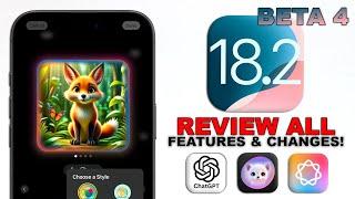 iOS 18.2 Beta 4 - Apple Intelligence, ChatGPT, Genmoji and More! Review All Features and Changes!