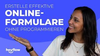 Online-Formulare leicht gemacht: Wichtige Tipps, Best Practices & Erstellung ohne Programmieren