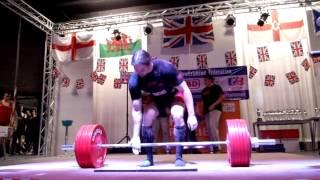 Tom Martin 350kg Deadlift