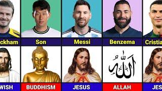 GOD Of Famous Football Players