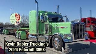 Kevin Babler Trucking’s 2024 Peterbilt 389X Truck Tour