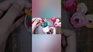 How to make Basket with paper cup|paper cup basket weaving|DIY paper cup crafts #shorts #shortsfeed