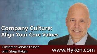 Company Culture - Align Your Core Values