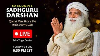 LIVE | SADHGURU DARSHAN | Spend New Year’s Eve with SADHGURU | 31 Dec | 6:30 PM | Isha Yoga Center