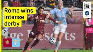 HIGHLIGHTS | AS Roma vs. Lazio (Serie A Femminile 2024-25 Matchday 10)