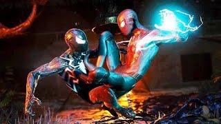 Marvel's Spider-Man 2 : Boss Fight : Miles Morales vs Peter Parker in Symbiote Suit  !