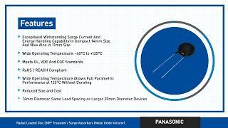 New Product Brief: ERZ-E1xAxxxSx Series ZNR®