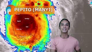 NOV17 2024 6 PM : SUPERTYPHOON PEPITO (MANYI) TUMATAWID SA MGA KABUNDUKAN NG MAINLAND LUZON