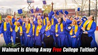 Walmart Is Giving Free College Tuition To ALL Employees