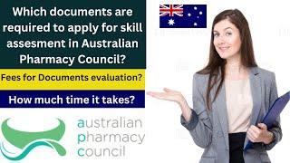 Documents Required For Skill Assessment by Australian pharmacy council| How to apply for KAPS exam?