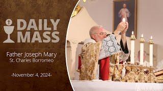 Catholic Daily Mass - Daily TV Mass - November 4, 2024