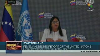 Delcy Rodriguez denounced the compliance of some member states with U.S. sanctions