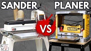 Thickness Planer vs Drum Sander – Which One Do You Need and WHY?