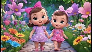 Say Hello to Baby Mia | Greeting Song for Kids | Social Skills Rhyme for Toddlers & Preschoolers
