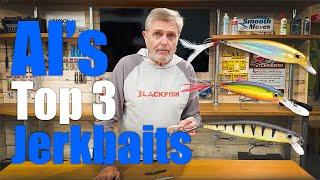 Al Lindner’s Top 3 Favorite Jerkbaits (On The Planet)