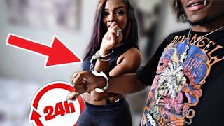 HANDCUFFED TO @TheKayDanielle FOR 24 HOURS (WE GOT BACK TOGETHER ?!?!)