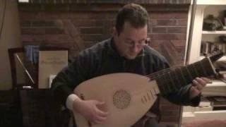 Blohm d minor Partie, Baroque Lute, Emil Krasich