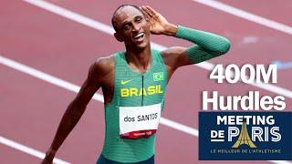 ALISON DOS SANTOS 1ST PLACE MEN'S 400M HURDLES - PARIS DIAMOND LEAGUE - MEETING DE PARIS 2024