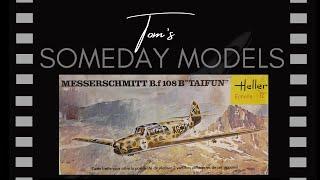 Heller Messerschmitt Bf.108 B Taifun Vintage Model Kit 1/72 - Second Hand Unboxing #3