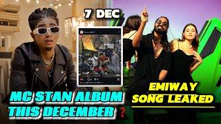 Mc stan Album Releasing This December  Emiway bantai new song Leaked | Mc stan new song