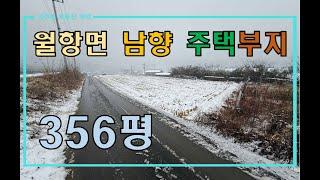 [성주땅매매] 월항면 남향 주택부지 356평 매매 by 성주 믿음부동산