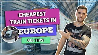 ️ Where to buy train tickets in EUROPE? The cheapest and best place! Lots of tips!