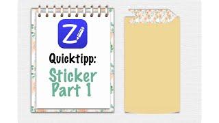 ZoomNotes QUICKTIPP: Sticker – PART 1