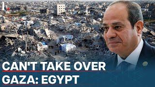 Egypt Rejects Israeli Opposition Leader's Proposal To Control Gaza, Calls It Against Polices | N18G