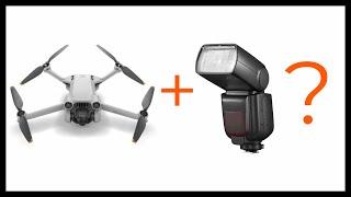 Can you use FLASH WITH A DRONE?  Triggering a strobe featuring the DJI mini 3 pro.