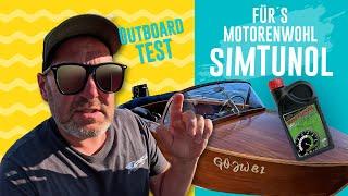 JWSport Simtunol Outboard Test Außenbordmotor 2Takt Mische Tuning ÖL 2-Stroke 50er Motorboot 16K