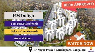 HM Indigo 2 BHK Sample Flat | 7669917768 | Flats for sale in JP Nagar Phase 9 Kanakapura Bangalore