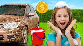 Nastya becomes a kids Entrepreneur - 1 Hour video series for kids